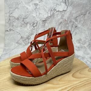 Eileen Fisher Wedge Espadrilles Size 5.5 New